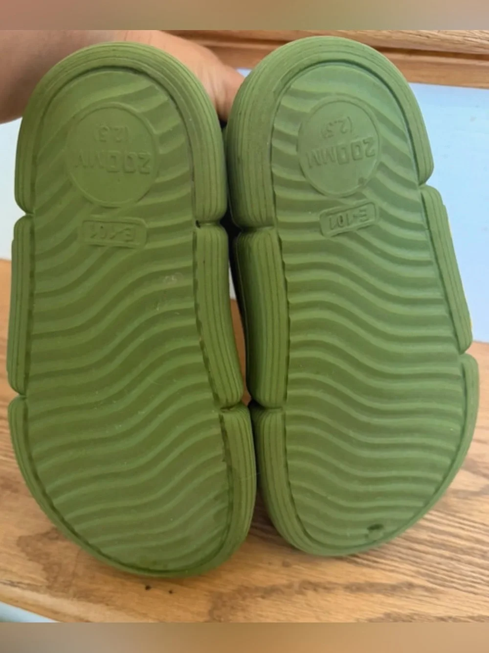 Rain Boots Dinosaur Kids Green 3D Cartoon – US Little Kid Size 1 13.5